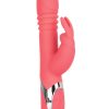 Enchanted Exciter Vibrator Thrusting Silicone Rechargeable Waterproof Pink