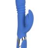 Enchanted Teaser Vibrator Thrusting Silicone Rechargeable Blue