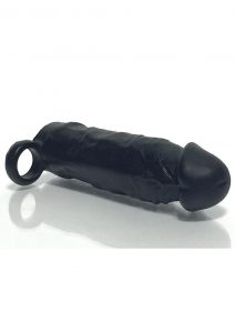 Bone Yard Meaty Silicone Cock Extender Black