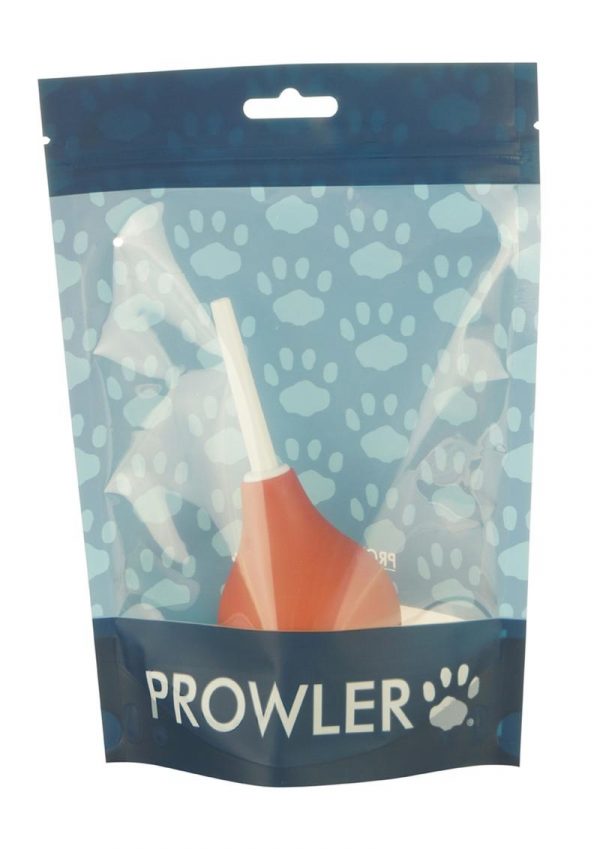 Prowler Small Bulb Douche Anal Hygiene Orange