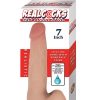 RealCocks Self Lubricating Bendable Realistic Dildo With Balls Waterproof Flesh 7 Inches