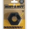 Bone Yard Bust A Nut Silicone Cock Ring Ball Stretcher Black