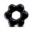 Stay Hard Thick Bead Cock Ring Black