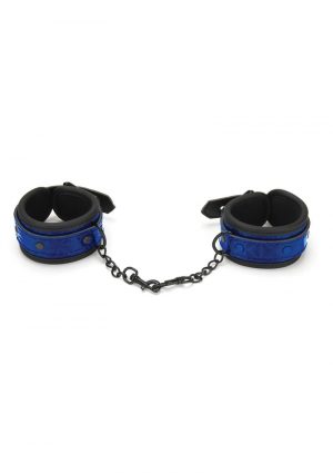 Whip Smart Diamond Hand Cuff - Blue