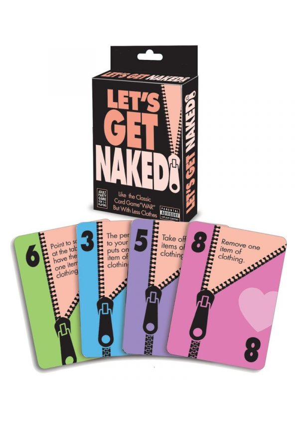 Let`s Get Naked Card Game