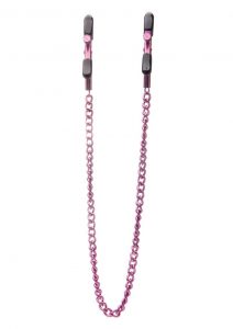 Ouch! Adjustable Nipple Clamps - Pink