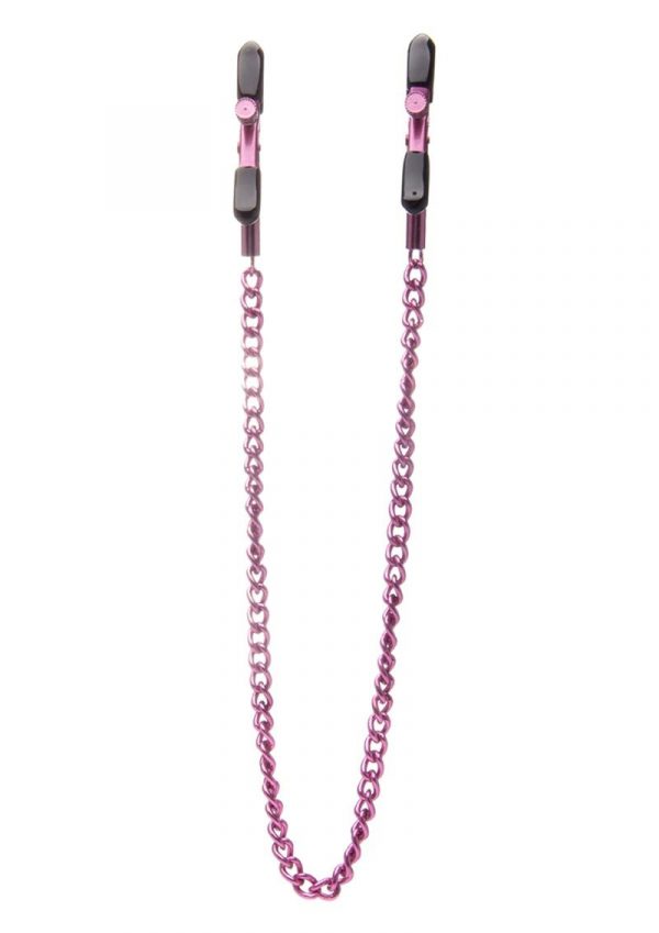 Ouch! Adjustable Nipple Clamps - Pink