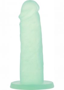 Addiction Cocktails Vibrating Silicone Dildo 5.5in - Mint Mojito