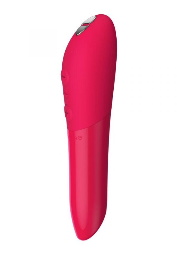 We-Vibe Tango X Rechargeable Clitoral Mini Bullet Vibrator - Cherry Red