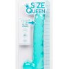 Size Queen Dildo - 10in - Blue