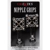 Nipple Grips 4-Point Weighted Nipple Press - Silver/Black