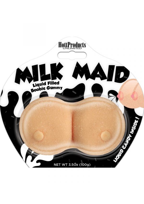 Milk Maid Liquid Candy Filled Gummy Boobie