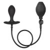 COLT Weighted Pumper Inflatable Silicone Anal Plug - Black