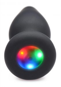 Booty Sparks Silicone Light-Up Anal Plug - Medium