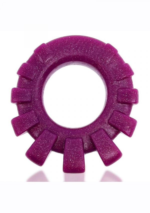 Cock Lug Lugged Cock Ring - Plum