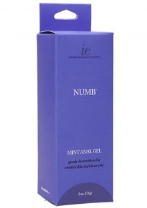 Intimate Enhancements Numb Anal Gel 2oz (Boxed) - Mint