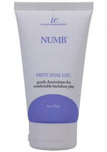 Intimate Enhancements Numb Anal Gel 2oz (Bulk) - Mint