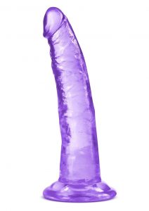 B Yours Plus Lust n` Thrust Realistic Dildo 7.5in - Purple