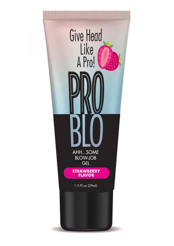 ProBlo Oral Pleasure Flavored Gel 1.5oz - Strawberry