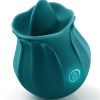 Inya The Kiss Rechargeable Silicone Clitoral Stimulator - Teal