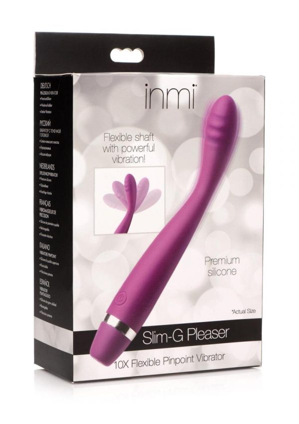 Inmi Flexible Pinpoint Silicone Vibrator - Purple