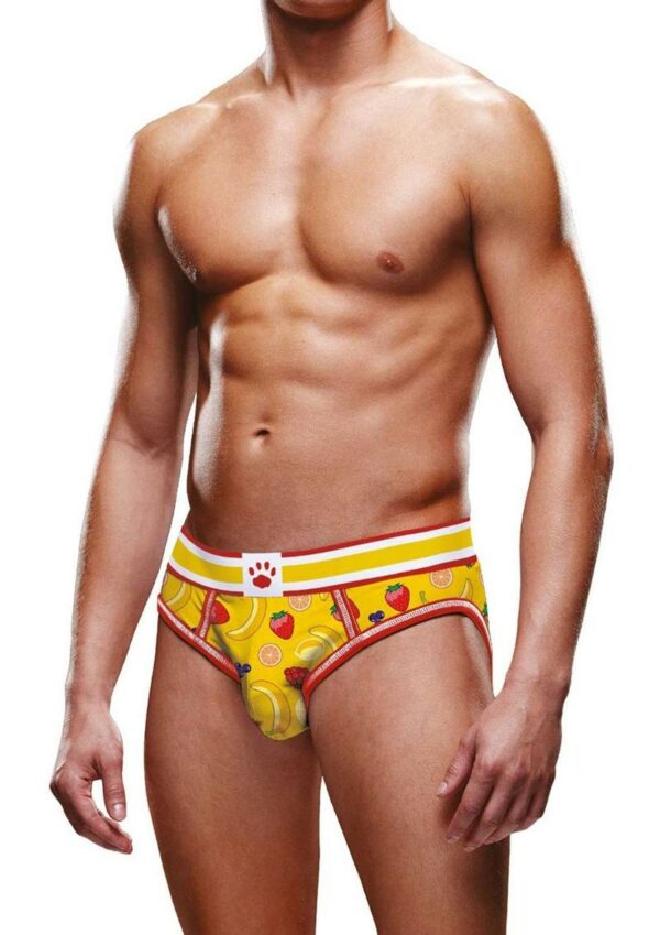 Prowler Fruits Open Brief - Medium - Yellow