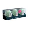 Satisfyer Masturbator Egg 3 Pack Set (Riffle) - Green