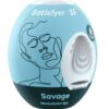 Satisfyer Masturbator Egg 3 Pack Set (Savage) - Blue