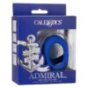 Admiral Cock andamp; Ball Silicone Dual Ring - Blue