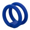 Admiral Dual Silicone Cock Cage - Blue