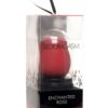 Inmi Bloomgasm Enchanted Rose Rechargeable Silicone 10X Clit Stimulator - Red