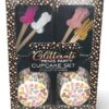 Glitterati Penis Party Cupcake Set (48 pieces) - Multicolor