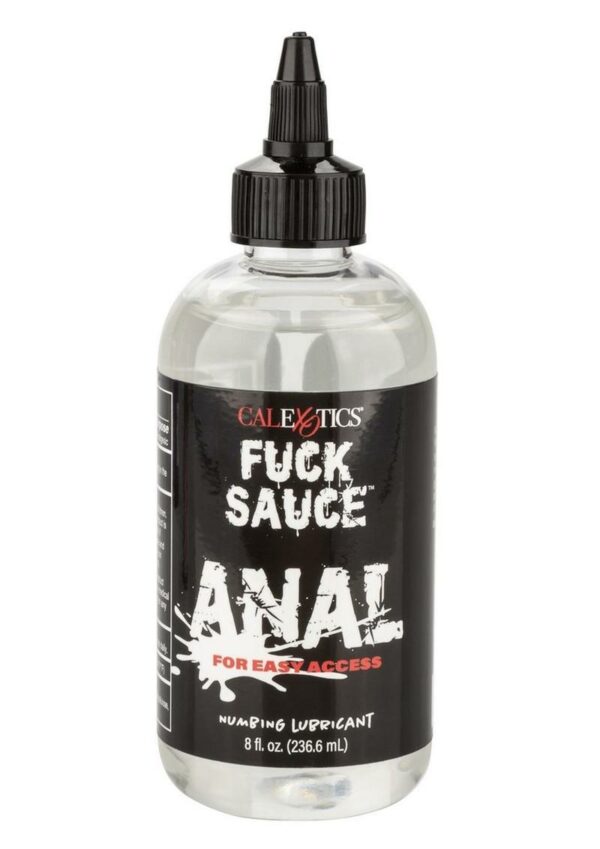 Fuck Sauce Anal Numbing Water Based Lubricant 8oz