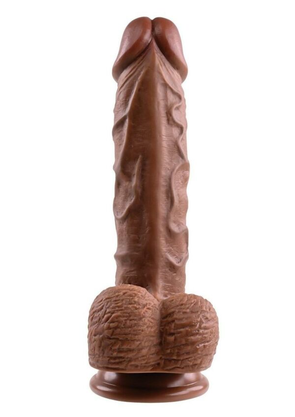 Realistic Dildo 8in - Chocolate