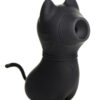 Shegasm Sucky Kitty Rechargeable Silicone Clitoral Stimulator - Black