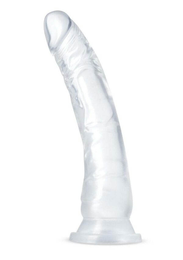 B Yours Diamond Glisten Dildo 8.75in - Clear