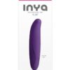 Inya Flirt Rechargeable Silicone Vibrator - Purple