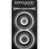 Renegade Erectus Silicone Cock Ring - Black