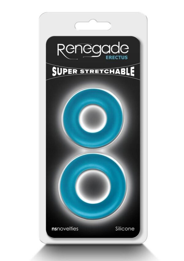 Renegade Erectus Silicone Cock Ring - Teal