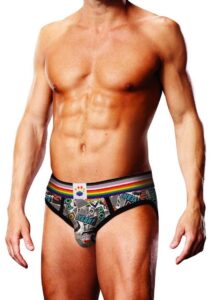 Prowler Spring/Summer 2023 Comic Book Brief - Small - Gray/Multicolor