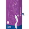 Satisfyer Rrrolling Pleasure Rechargeable Silicone Vibrator - White