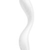 Satisfyer Rrrolling Pleasure Rechargeable Silicone Vibrator - White