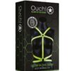 Ouch Body Harness Glow in the Dark - Small/Medium - Green