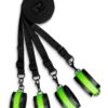 Ouch! Bed Bindings Restraint Kit Glow in the Dark - Green