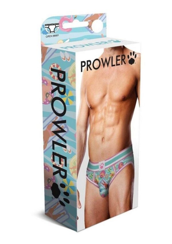 Prowler Spring/Summer 2023 Swimming Open Brief - XXLarge - Blue/Multicolor