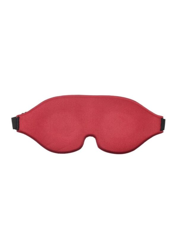 Saffron Blindfold - Red/Black