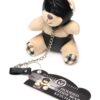 Master Series Hooded Teddy Bear Keychain - Tan
