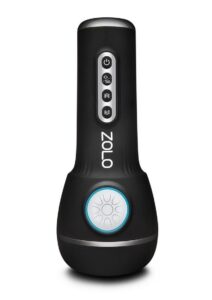 Zolo Power Stroker Rechargeable Silicone Masturbator - Black