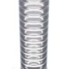 Rize Ribz Self Lubricating Stroker Dual End Masturbator - Clear