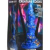 Creature Cocks Kraken Silicone Dildo - Blue/Gold